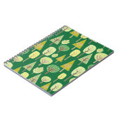 サマーフォレスト：自然インスパイアデザイン ノートブック (左側)