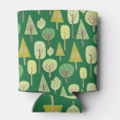 サマーフォレスト：自然インスパイアデザイン 缶クーラー (裏面)