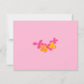 サマーフラウクレレ 招待状 (裏面)