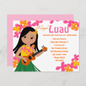 サマーフラウクレレ 招待状 (正面/裏面)