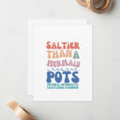 サマーフラットノートカード ノートカード (正面/裏面インサイチュ)