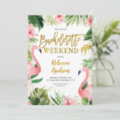 サマーフラミンゴバチェロレッテウィークエンド招待状 招待状 (スタンド正面)