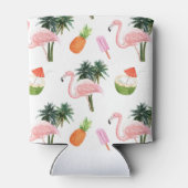 サマーフラミンゴプールパーティーバチェロレッテ 缶クーラー (裏面)