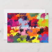 サマーフラワーズ招待状 (正面)