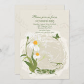 サマーフラワーズ招待状 招待状 (正面/裏面)