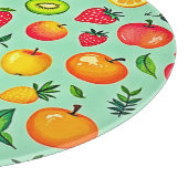 サマーフルーツシームレスデザイン カッティングボード (角)