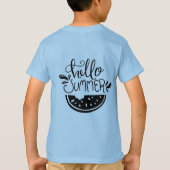 サマーフルーツ引用文 Tシャツ (裏面)