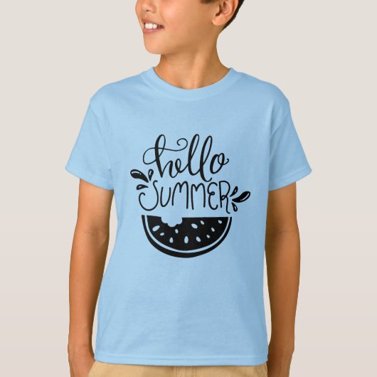 サマーフルーツ引用文 Tシャツ (正面)