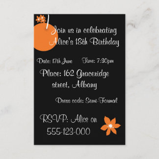 サマーフルーツ招待状 招待状