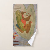 サマーフロッグポンドタオル バスタオルセット (ハンドタオル)