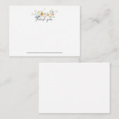 サマーフローラノテカードサンキュー ノートカード (正面/裏面)