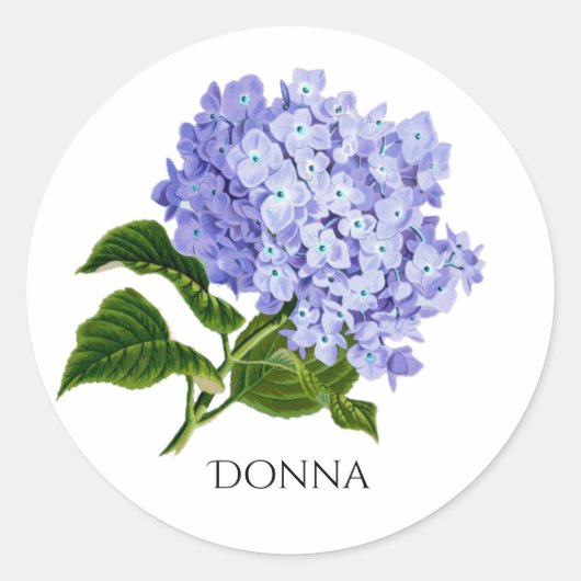 サマーフローラハイランゲアステッカー封筒用シール ラウンドシール (正面)