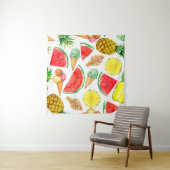 サマーフード:スイカのアイスクリーム タペストリー (インサイチュ(横))