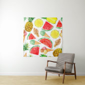 サマーフード:スイカのアイスクリーム タペストリー (インサイチュ)