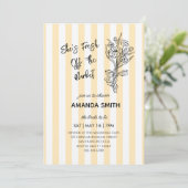 サマーブライダルシャワー 招待状 (スタンド正面)