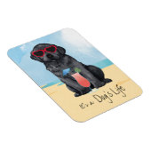 サマーブラックラボ マグネット (右側)