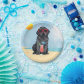 サマーブラック研究所 ペーパープレート (パーティー)