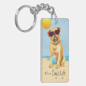 サマーブリュッセルグリフォン キーホルダー (正面左)