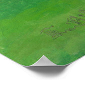 サマーブリーズインザヒルズプリント ポスター (角)