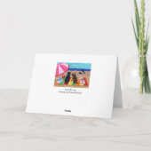 サマーブリーズラブラドール絵画ズ カード (裏面)