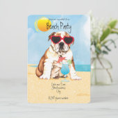 サマーブルドッグビーチパーティの招待状 シーズンカード (スタンド正面)