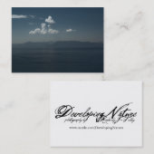 サマーブルースミニプリント 名刺 (正面/裏面)