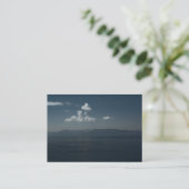 サマーブルースミニプリント 名刺 (スタンド正面)