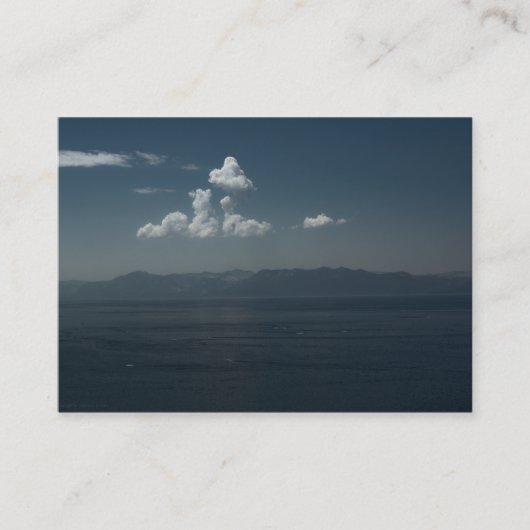 サマーブルースミニプリント 名刺 (正面)