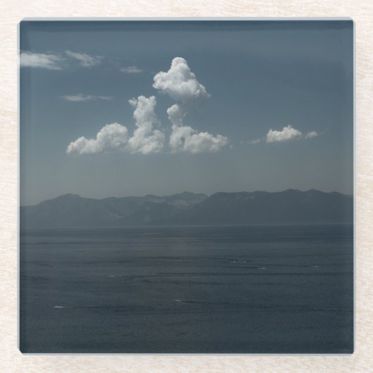 サマーブルース ガラスコースター (正面)