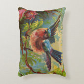 サマーブルーバードアクセント枕 アクセントクッション (正面(垂直))