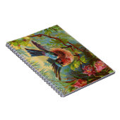 サマーブルーバードノートブック ノートブック (右側)