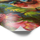 サマーブルーバードフォトプリント フォトプリント            (角)