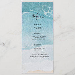 サマーブルービーチ結婚式 メニュー