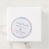 サマーブルー抽象芸術アート フェイバータグ (インサイチュ)