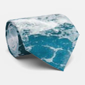 サマーブルー海波 ネクタイ (ロール)