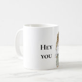 サマーブロンドレディーヘイ引用文 コーヒーマグカップ (正面左)