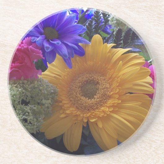 サマーブーケサンドストーンコースター コースター (正面)