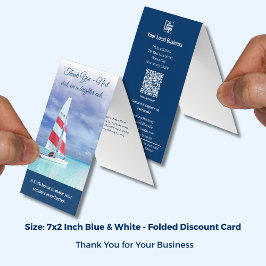 サマーブースト – 折り畳み割引カード