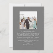 サマーブ結婚ルーズの写真サンキューカード サンキューカード (裏面)