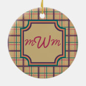 サマープレイドオーナメント セラミックオーナメント (裏面)