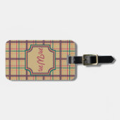 サマープレイド荷物タグ ラゲッジタグ (正面横)