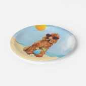 サマープードル ペーパープレート (アングル)