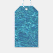 サマープールおもしろいパーティー誕生日ありがとう ギフトタグ (裏面)