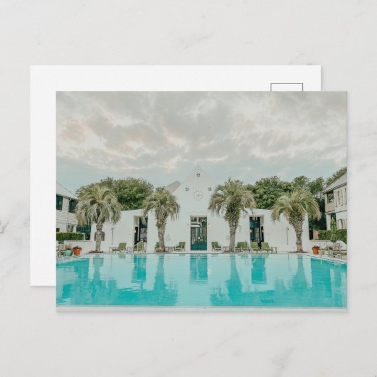 サマープールはがき ポストカード (正面/裏面)