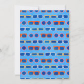 サマープールパーティー誕生日招待状 招待状 (裏面)