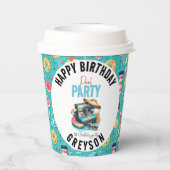 サマープールパーティー2nd birthday 紙コップ (裏面)