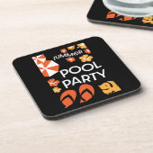 サマープールパーティー コースター (左側)