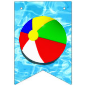 サマープールパーティー バンティングフラッグ (第1の旗)