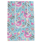 サマープールパーティー ミディアムペーパーバッグ (裏面)