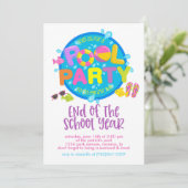 サマープールパーティー、年度末パーティー 招待状 (スタンド正面)